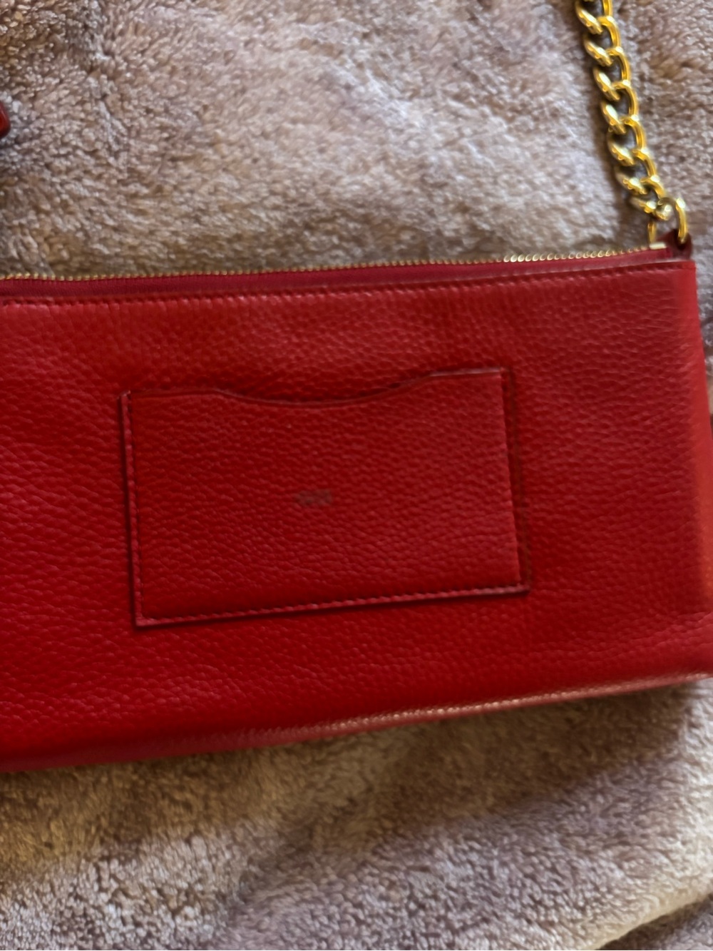 WORN ONCE COACH SMALL RED CROSSBODY BAG - Picture 12 of 16